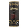 Divine Dark Chocolate Crisp Thins, 2.8 oz (Case of 12)