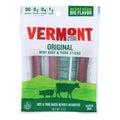 Vermont Smoke & Cure Cracked Pepper Beef & Pork Sticks, 6 x 0.5 oz (Case of 8)