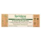 Sprinjene Natural Toothpaste with Fluoride, 3.5 oz