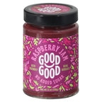 Good Good No Sugar Raspberry Jam, 12 oz (Case of 6)