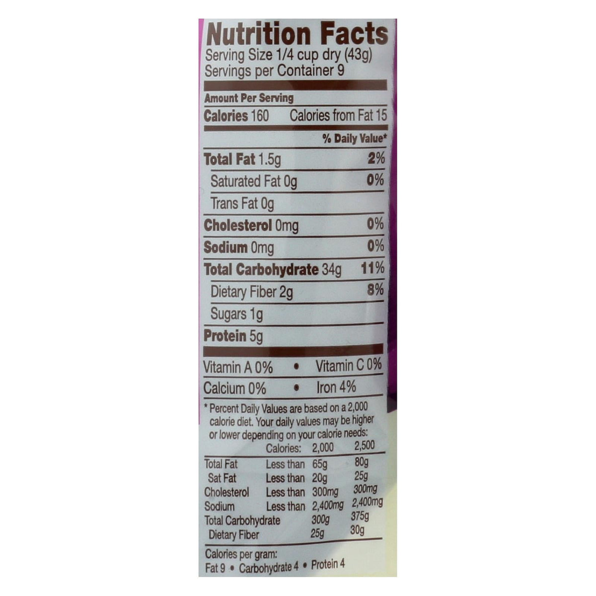 Nature's Earthly Choice Black Rice, 14 Oz. - Case of 6