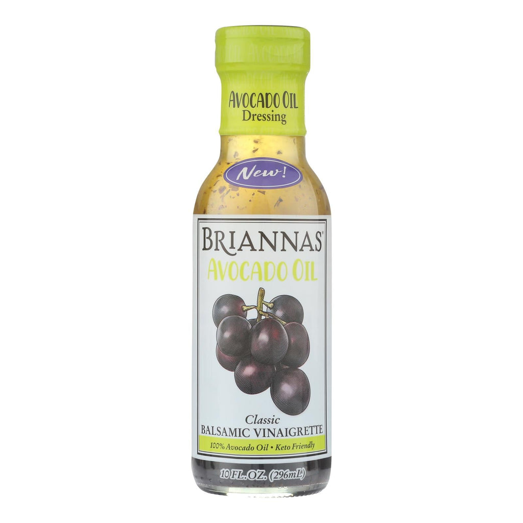 Brianna's Classic Balsamic Dressing, 10 fl oz (Case of 6)