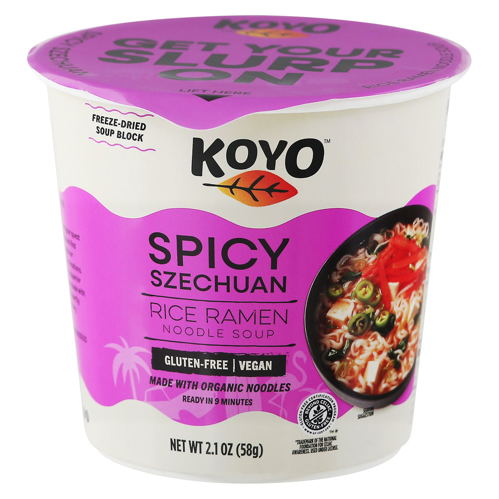 Koyo Spicy Szechuan Ramen, 2.1 oz (Case of 6)