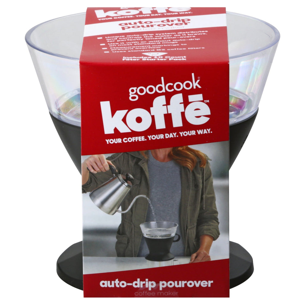 Goodcook Coffee Maker Auto-Drip Pour Over, 1 Count (Case of 4)