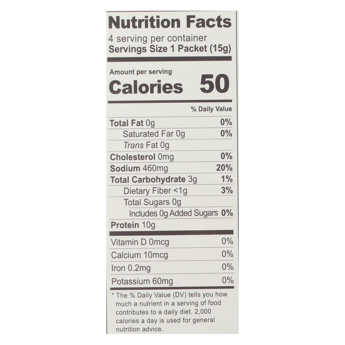 Bare Bones Beef Bone Broth Instant Stock, 2.12 oz (Case of 8)
