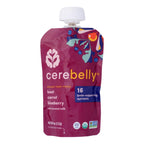 Cerebelly Beet Carrot Blueberry Puree, 4 oz (Case of 6)
