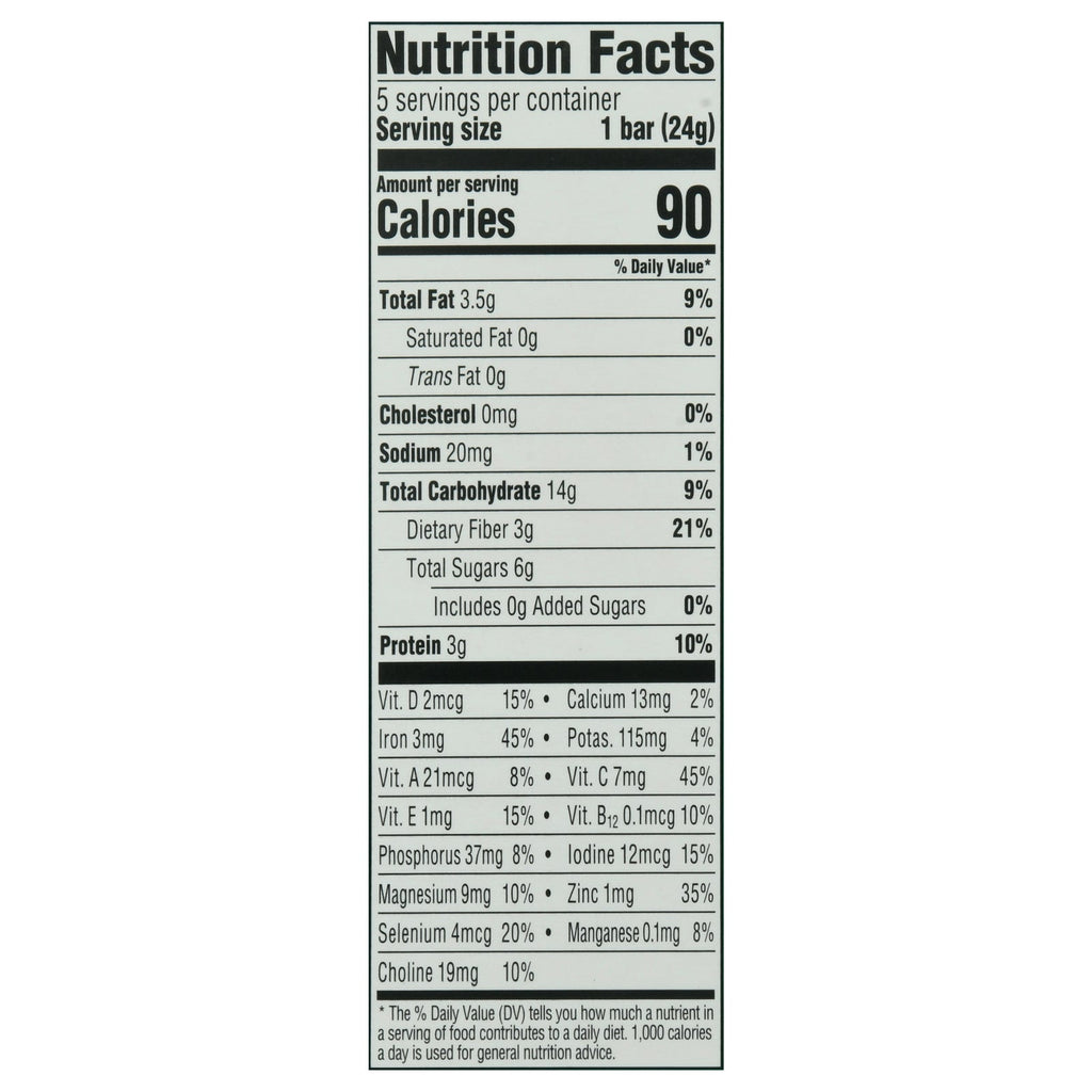 Cerebelly Smart Bar Appl Kale - 4.2 Oz, Case of 6