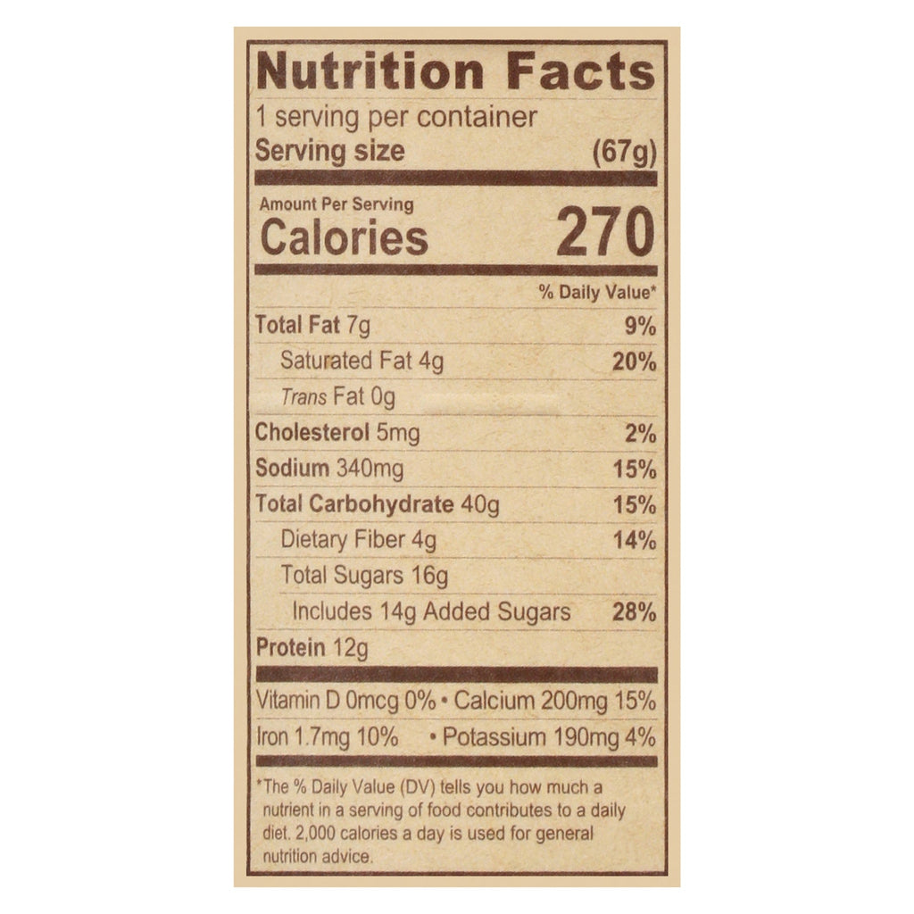 'Kodiak Cakes Flapjack Smores Cup - 2.36 Oz - Case of 12'