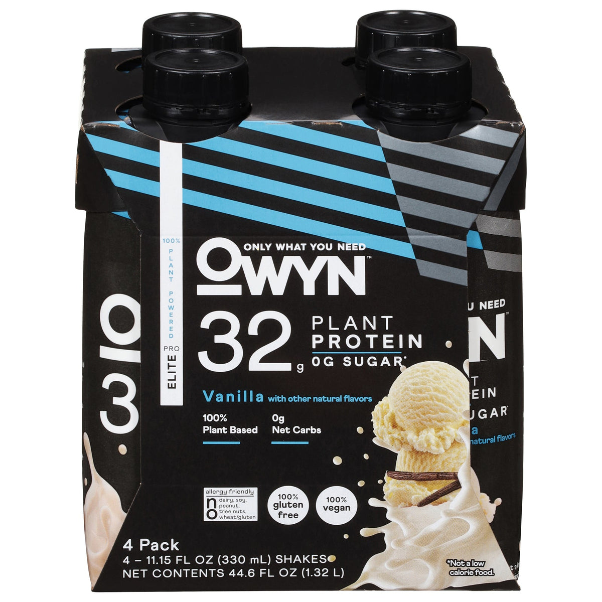 Only What You Need Vanilla Elite Plant-Based Protein Drink, 11.15 oz