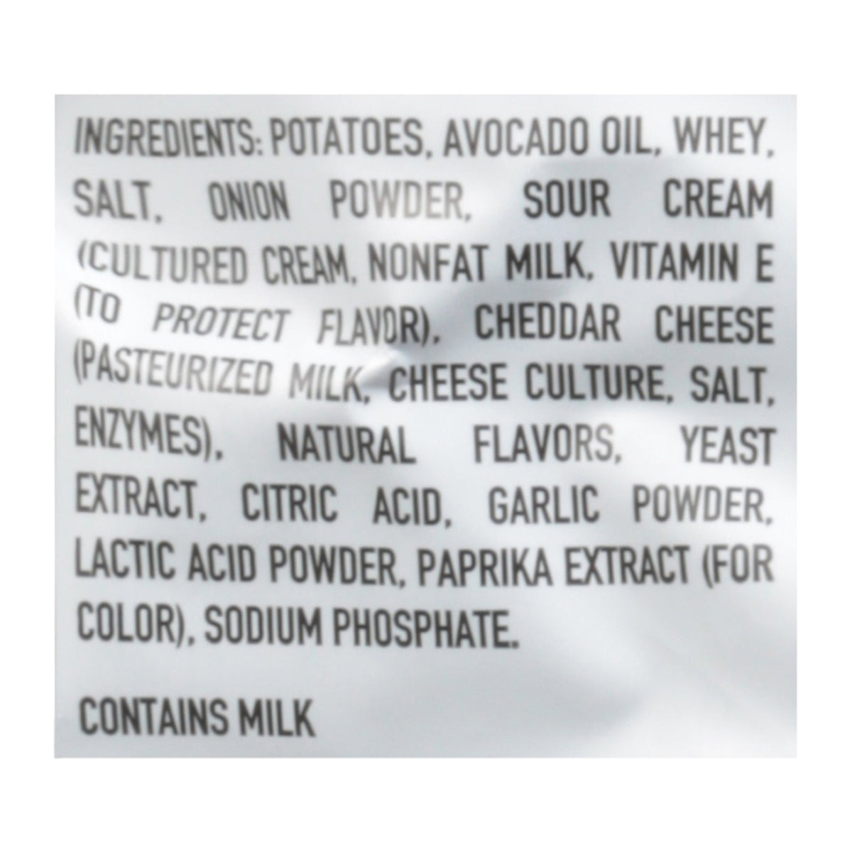 Boulder Canyon Cheddar Sour Cream Avocado Oil Chips, 6 oz (Case of 12)