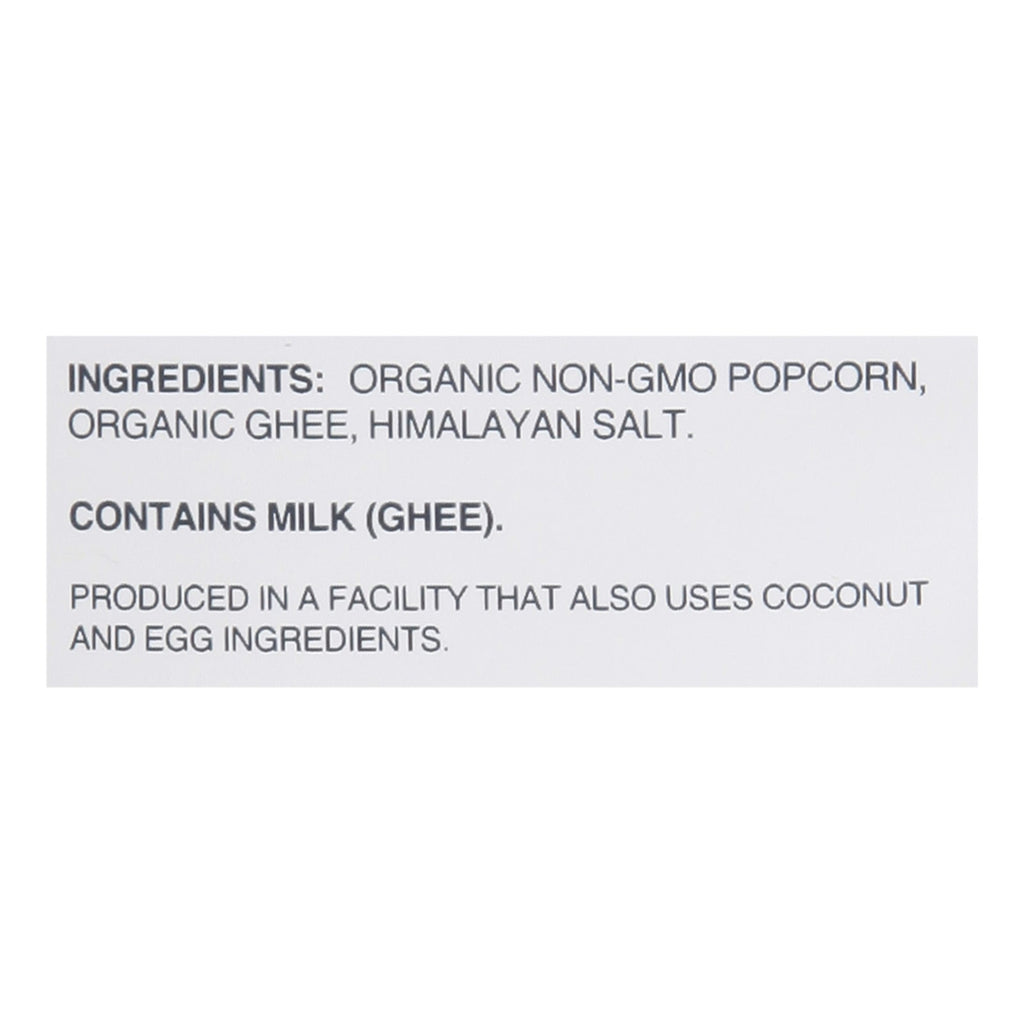 LesserEvil Oh My Ghee Popcorn, 4.6 oz (Case of 12)