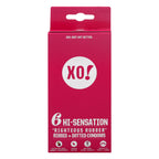 Xo! Condoms Hi-sensations 6 Count - Case of 8