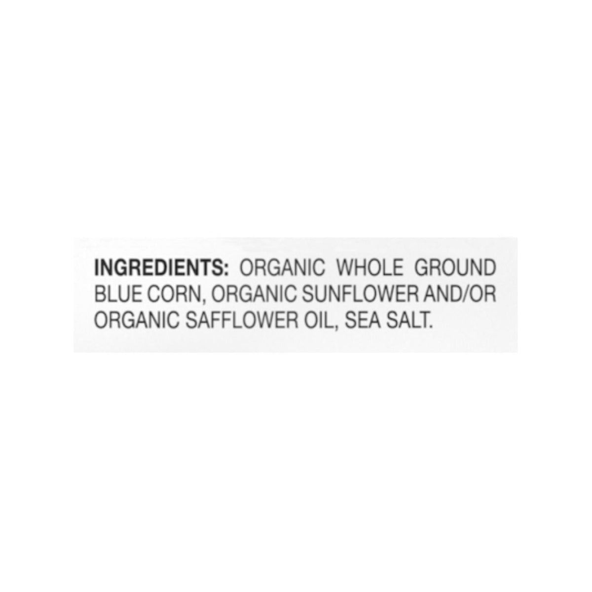 Late July Snacks Tortilla Chips Blue Sea Salt - 9-10.1 Oz (Case of 12)