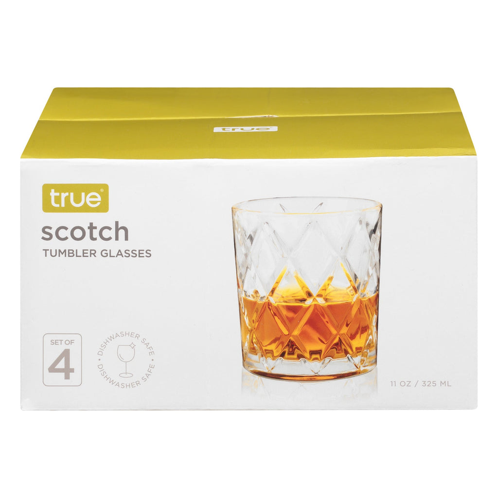 True Scotch Glasses - 4-4 Ct Case of 4
