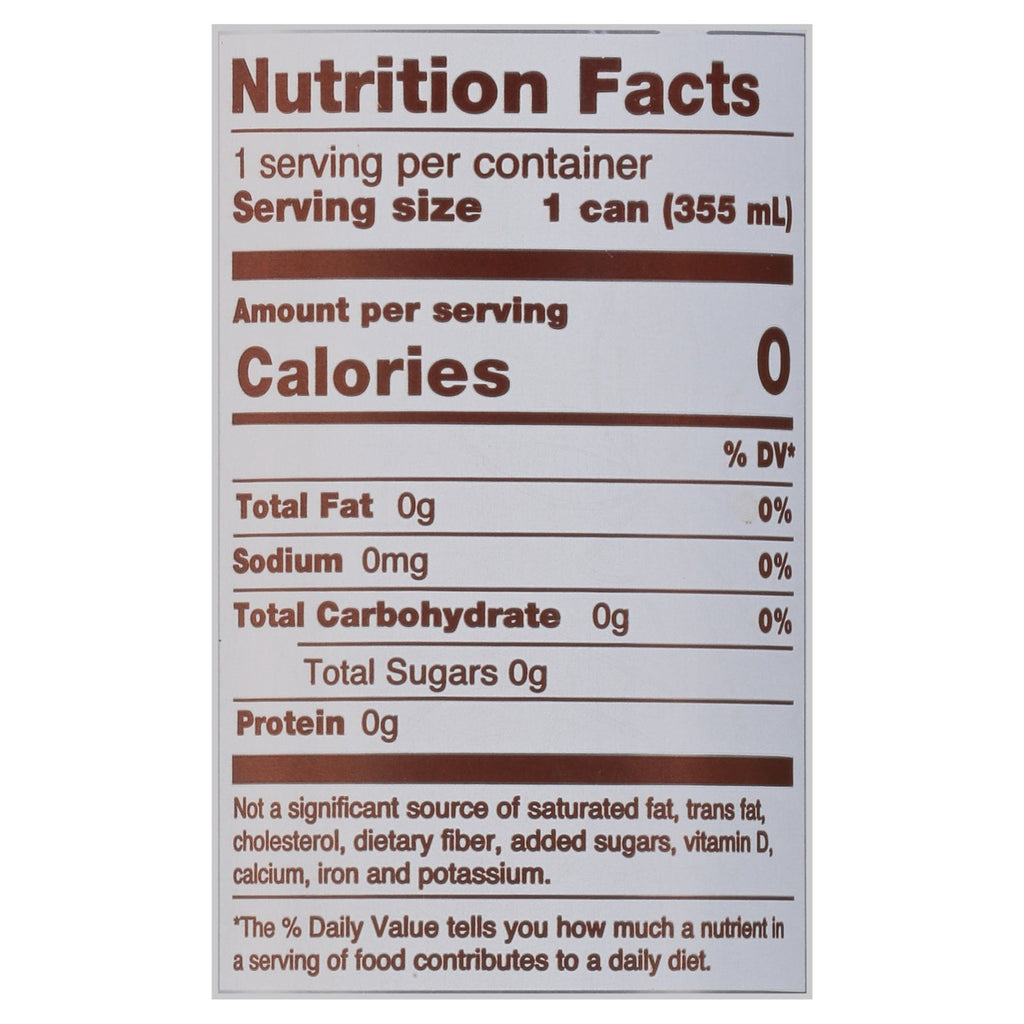 Zevia Soda Creamy Root Beer - 12-12 fl oz Case of 12