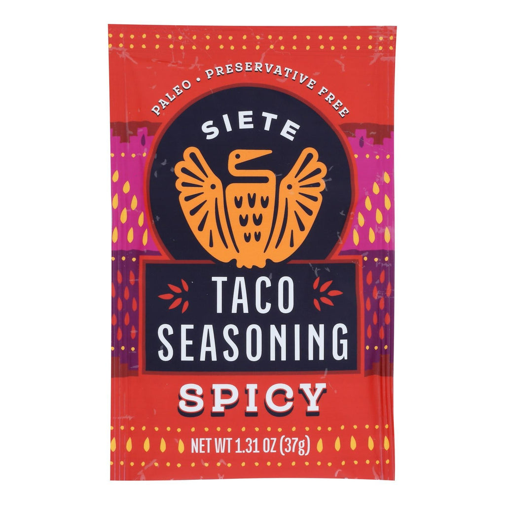 Siete Seasoning Spicy Taco, 1.31 Oz, Case of 12
