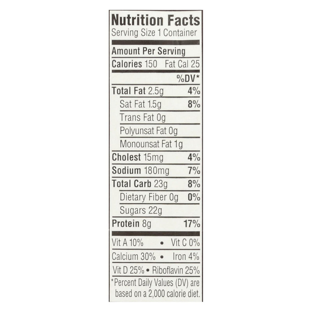 "Horizon Organic Dairy 1% DHA Asep Milk Chocolate - 12/8 Oz - 1 Each"