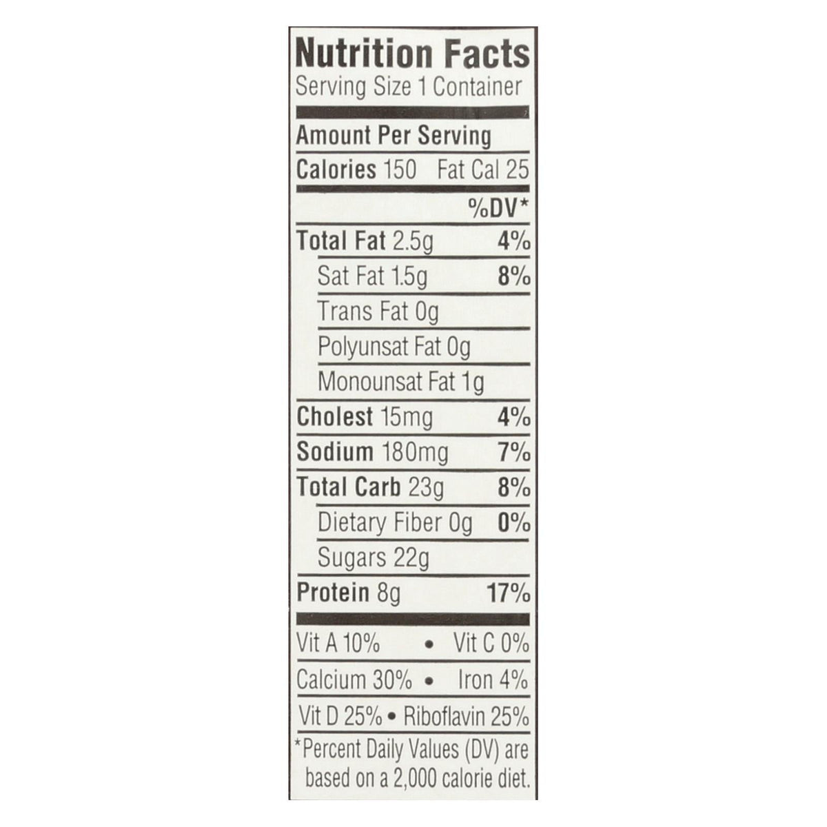 "Horizon Organic Dairy 1% DHA Asep Milk Chocolate - 12/8 Oz - 1 Each"