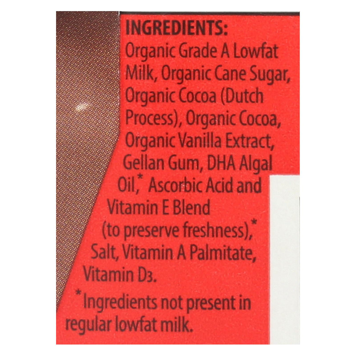 "Horizon Organic Dairy 1% DHA Asep Milk Chocolate - 12/8 Oz - 1 Each"