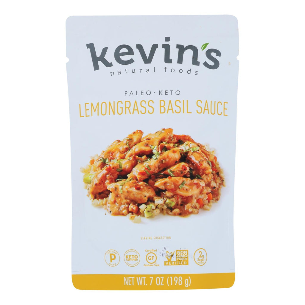 Kevin's Natural Foods Lemongrass Basil Sauce, 7 oz (Case of 12)