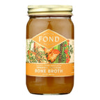 Fond Bone Broth - 14 fl. oz. | 4-Pack | Bone Broth Liquid w/ Turmeric