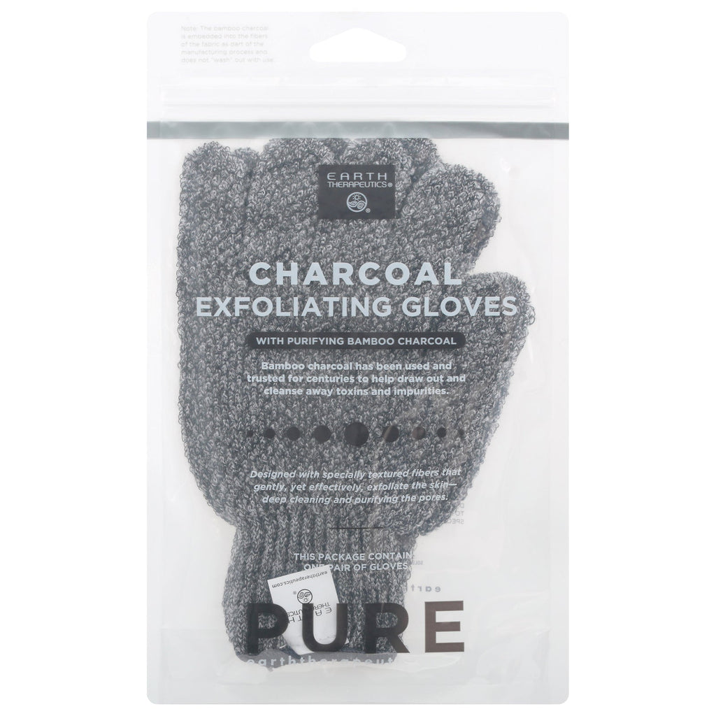 Earth Therapeutics Exfol Glove Charcoal - 1 Pack - 0.125 Oz