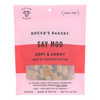 Bocce's Bakery Say Moo Soft Dog Treats, 6 oz (Case of 12)