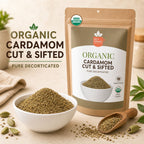 Organic Cardamom Cut & Sifted – For Chai & Tea Blends