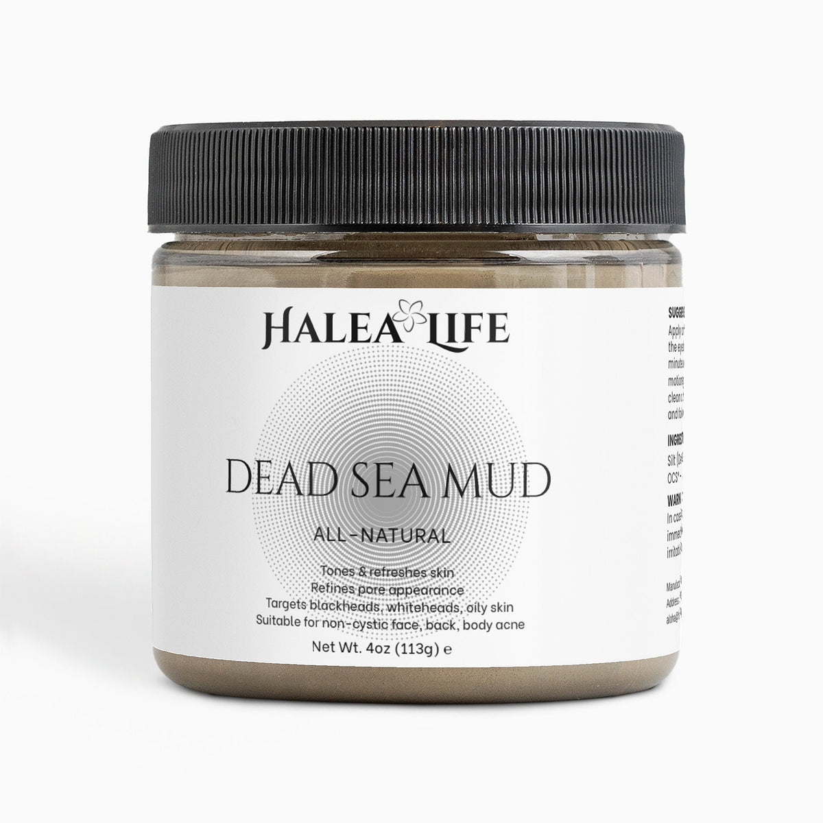 Dead Sea Mineral Mud Mask - Face, Body & Scalp