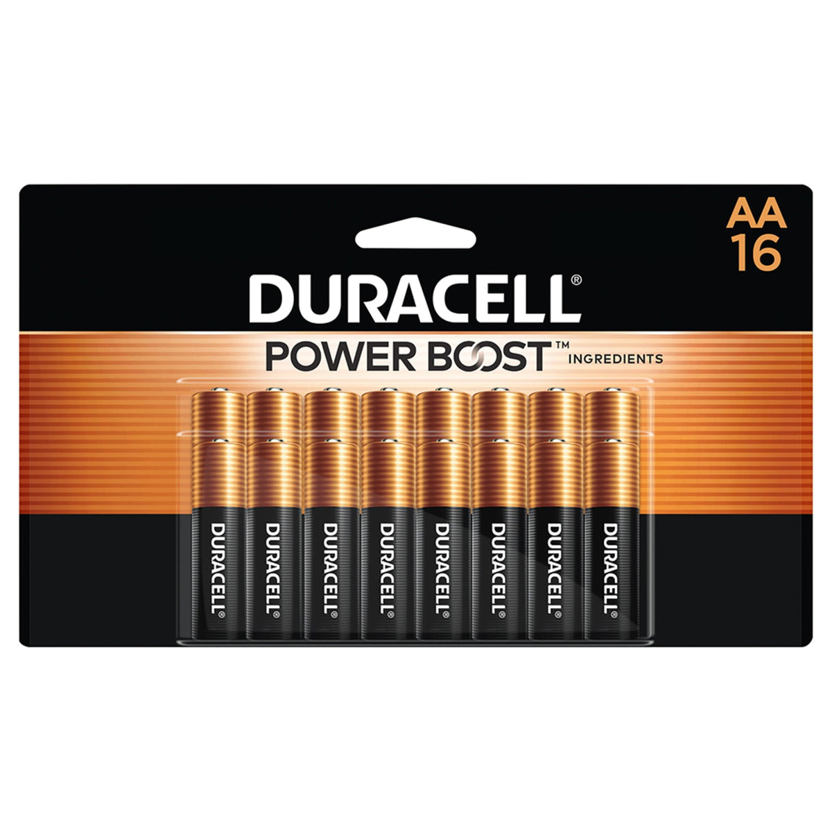 "Duracell Buttery Alkaline AA Batteries 1.5V - Case of 12 (16 Count)"