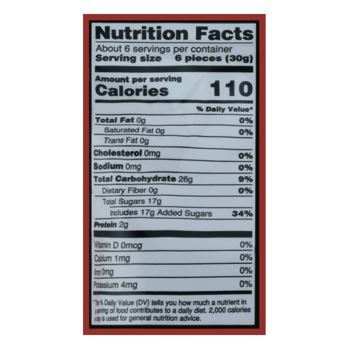 Surf Sweets Cinnamon Bears Candy - 6 Oz, Case of 8