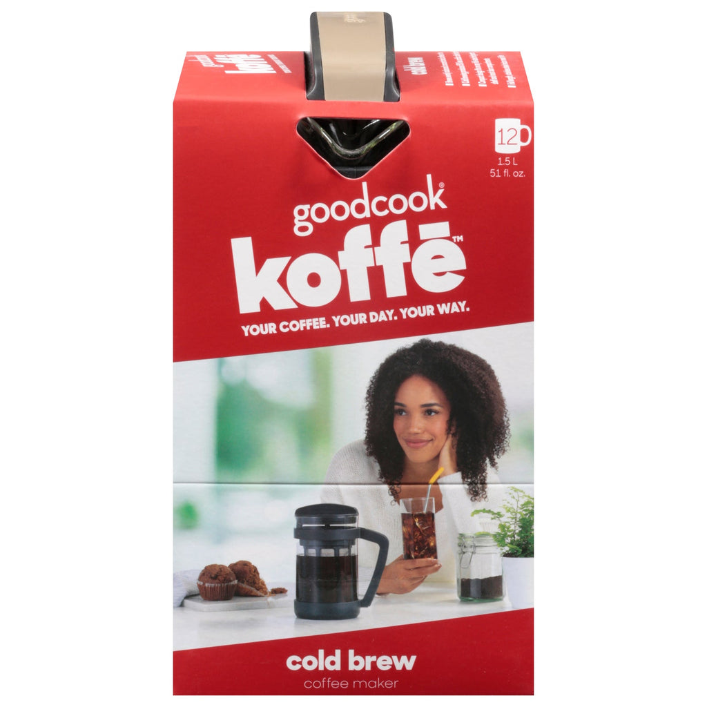 Goodcook Coffee Maker Cold Brew, Case of 2 – 1 Count