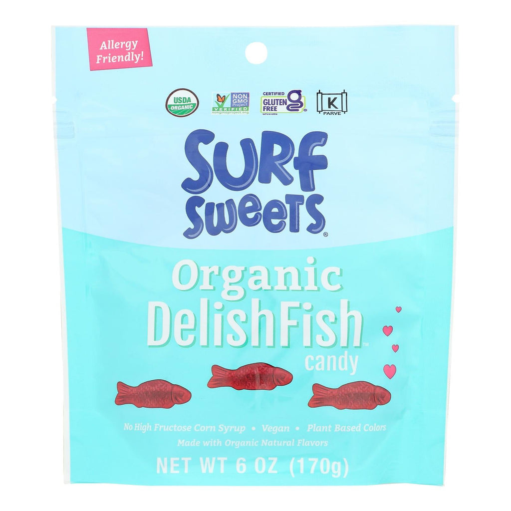 Surf Sweets Candy Delishfish, 6 Oz (Case of 8)