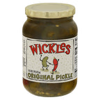 Wickles Original Pickle Chips, 16 fl oz (Case of 6)