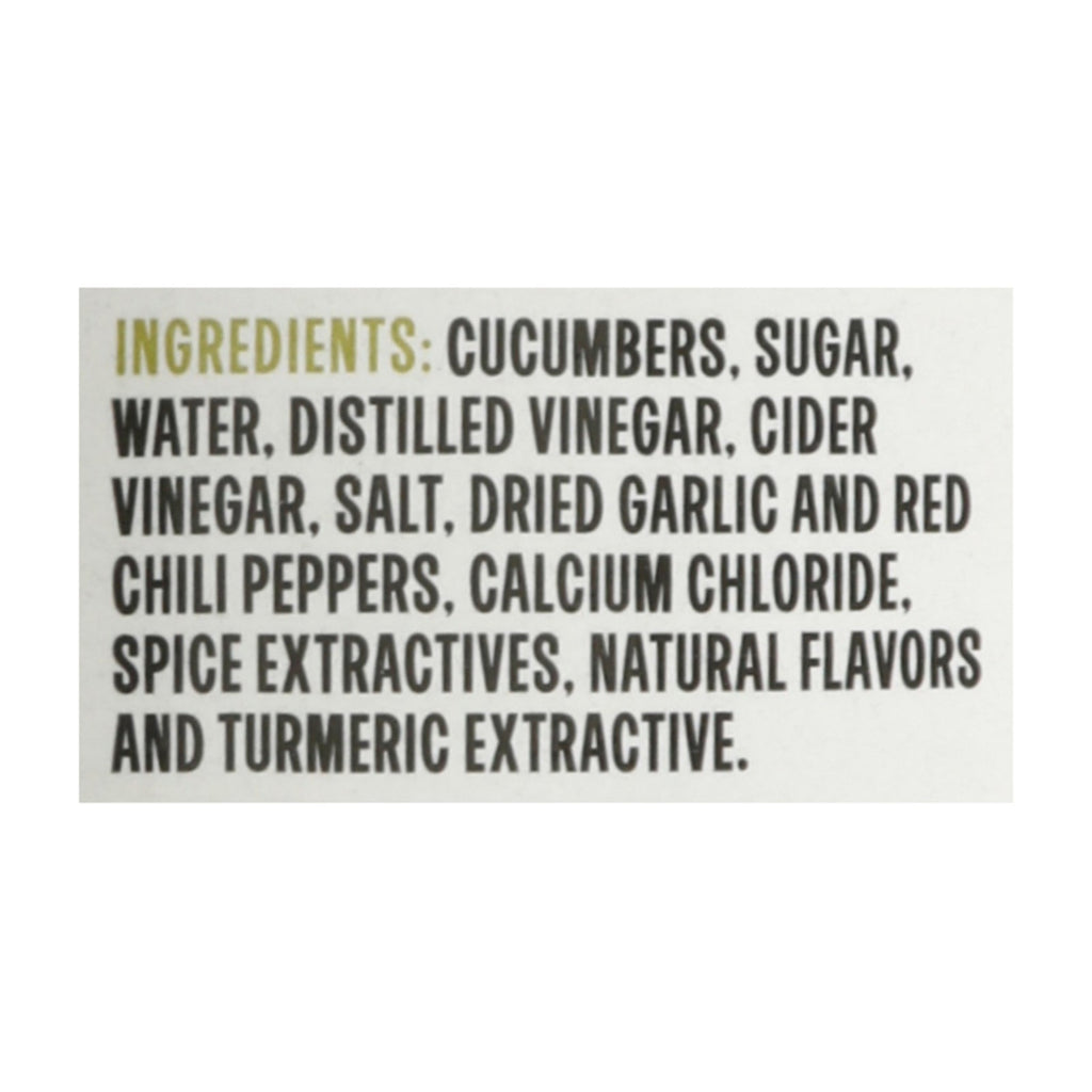Wickles Original Pickle Chips, 16 fl oz (Case of 6)