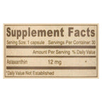 Deva Vegan Vitamins - Astaxanthin 12 Mg - 30 Vegan Capsules