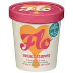 Flo Organic Tampon Eco-Applicator - 12-14 Ct Case