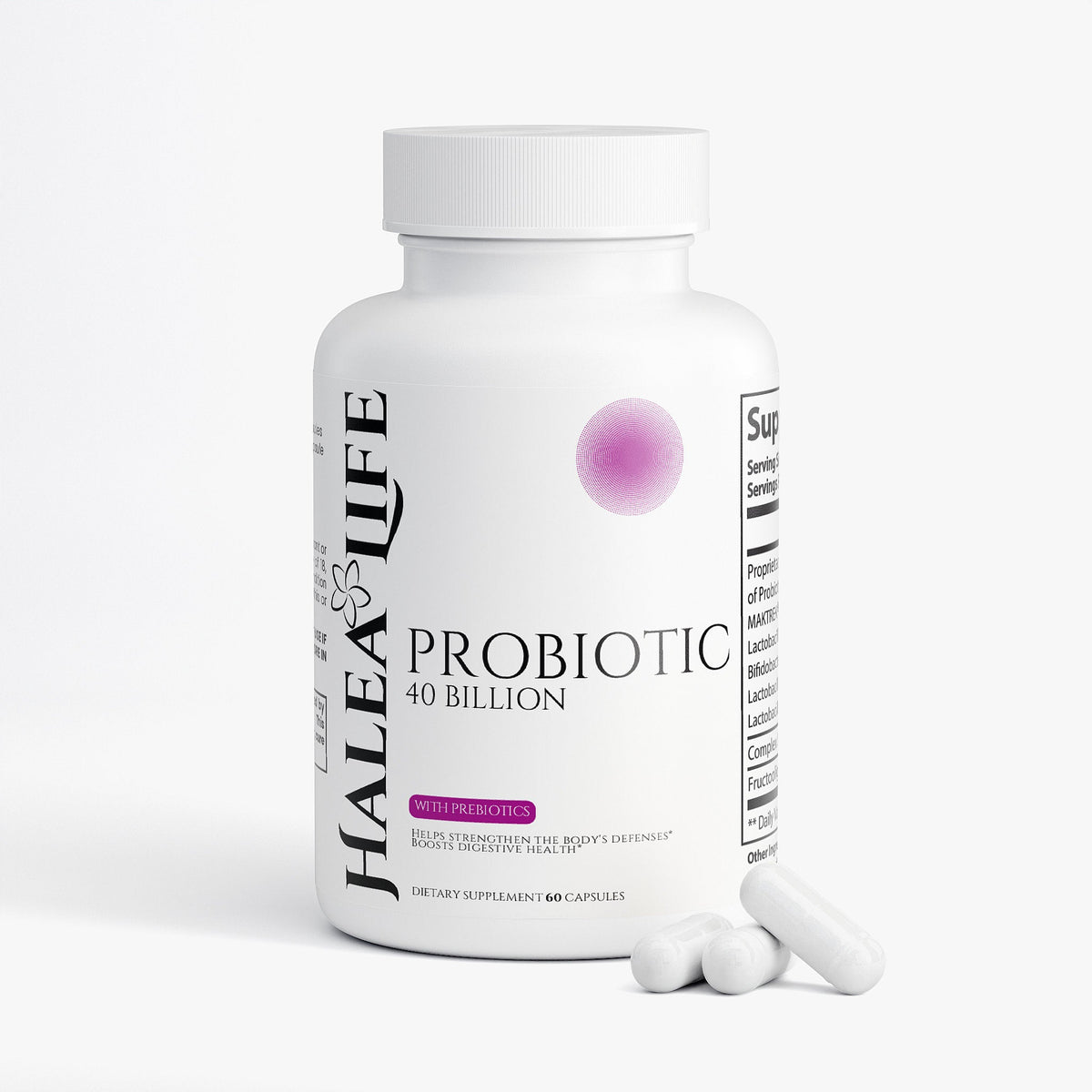 Probiotic 40 Billion with Prebiotics