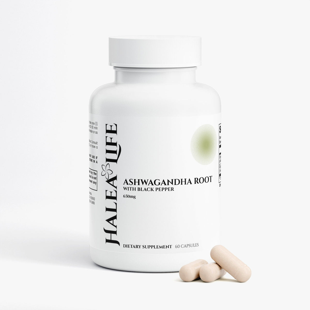 Organic Ashwagandha Capsules 650mg