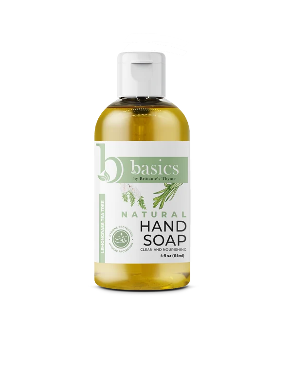 Brittanie's Thyme - Hand Soap Basics Lemongrass Tea tree 4 Fz
