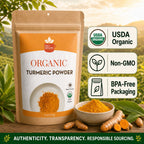 Organic Turmeric Powder – For Golden Milk & Curries