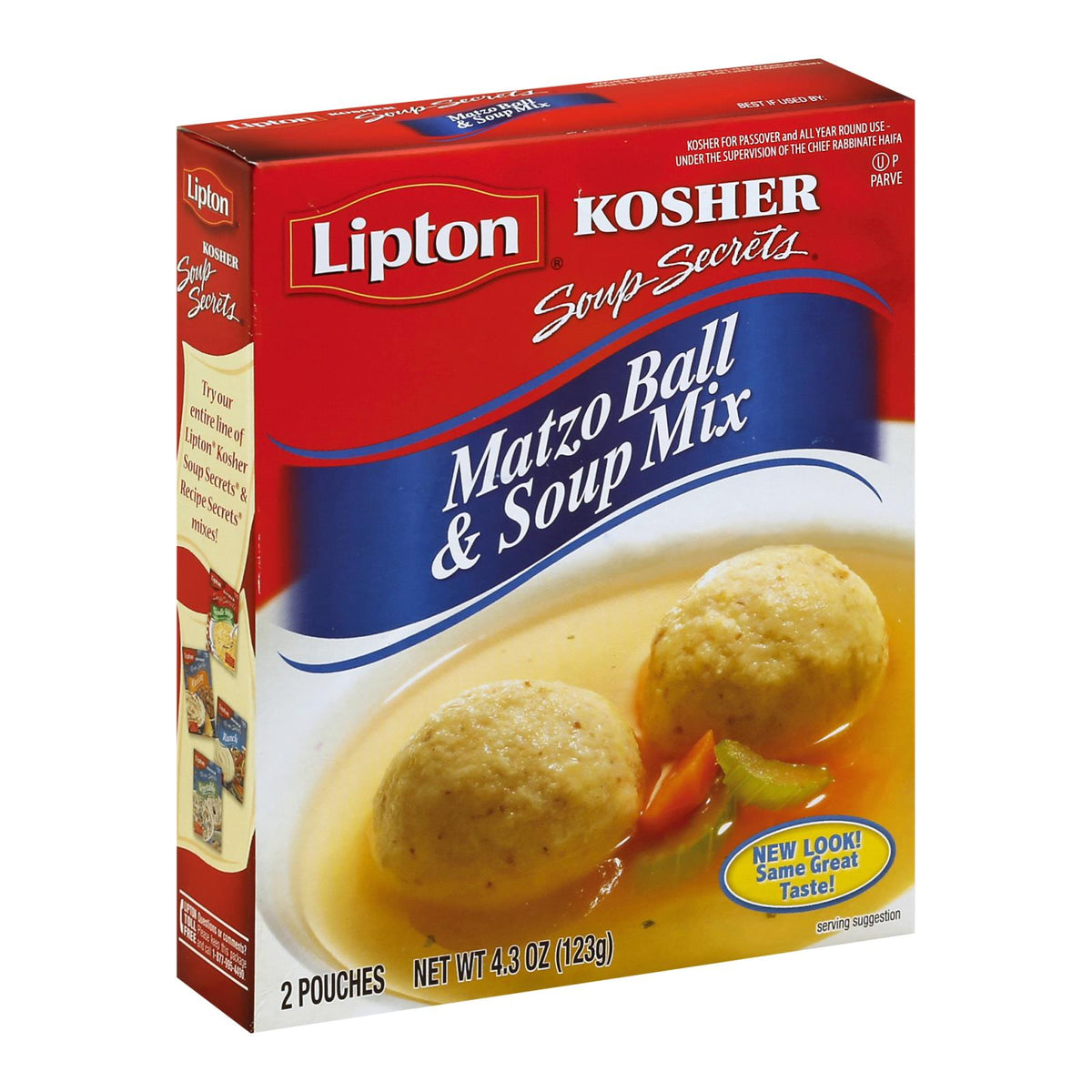Lipton Matzo Ball & Soup Mix, 4.3 oz (Case of 12)