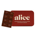 Alice Happy Ending Organic Vegan Dark Chocolate Bar, 2.7 oz (Case of 4)