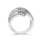 18k white gold 1 3/4 cttw diamond multi crossover split shank ring bijoux-nyc direct