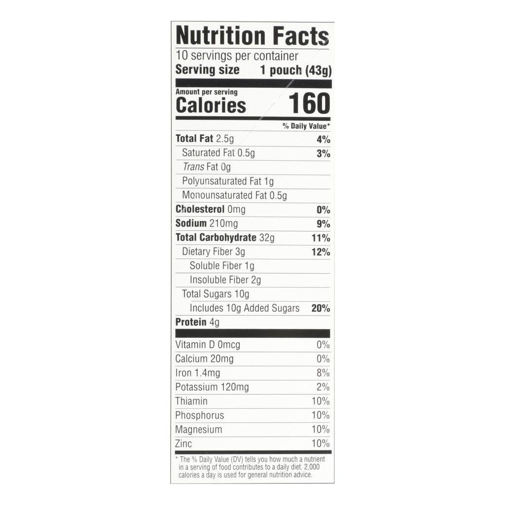 Better Oats Steel Cut Maple & Brown Sugar Instant Oatmeal With Flax Seeds - 6 Pack - 15.1 Oz (Case of 6)