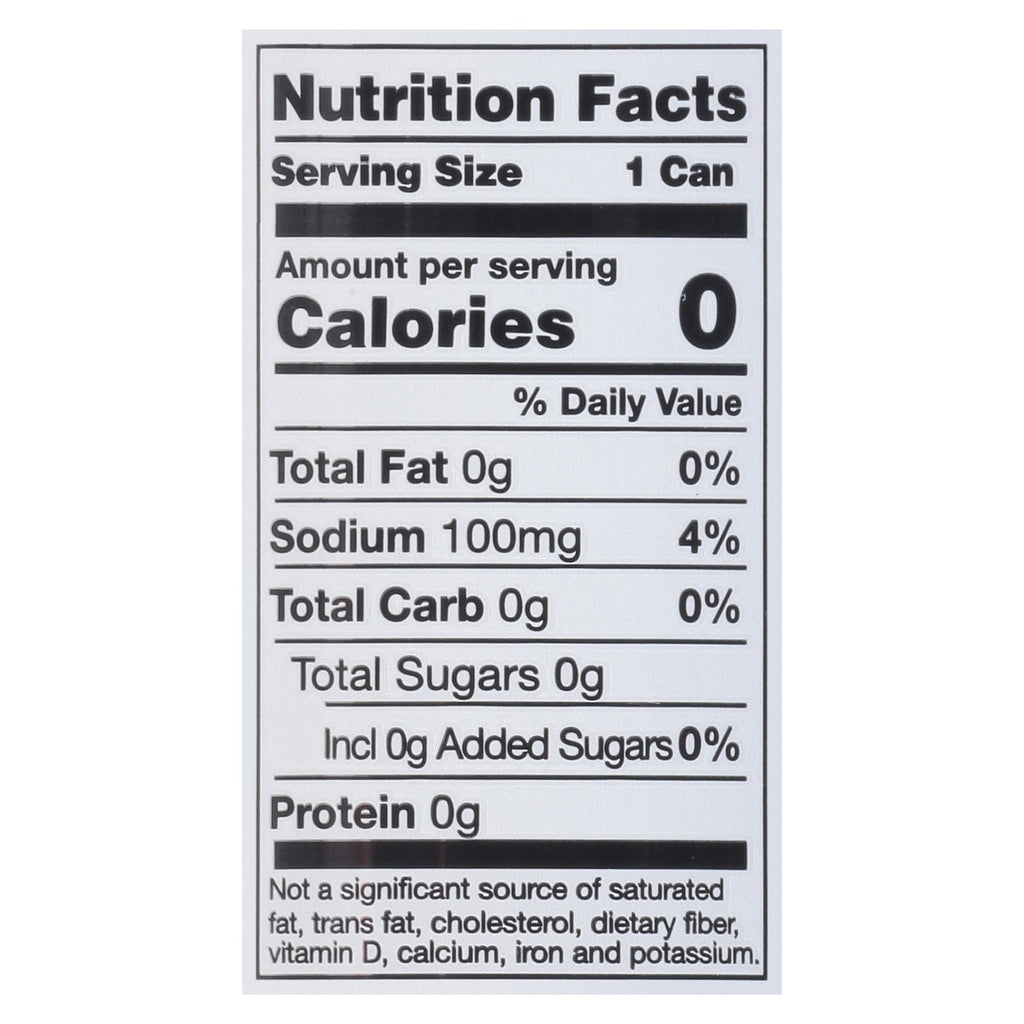 Ardor Baby Pom Energy Sparkling Water, 12 oz (Case of 12)