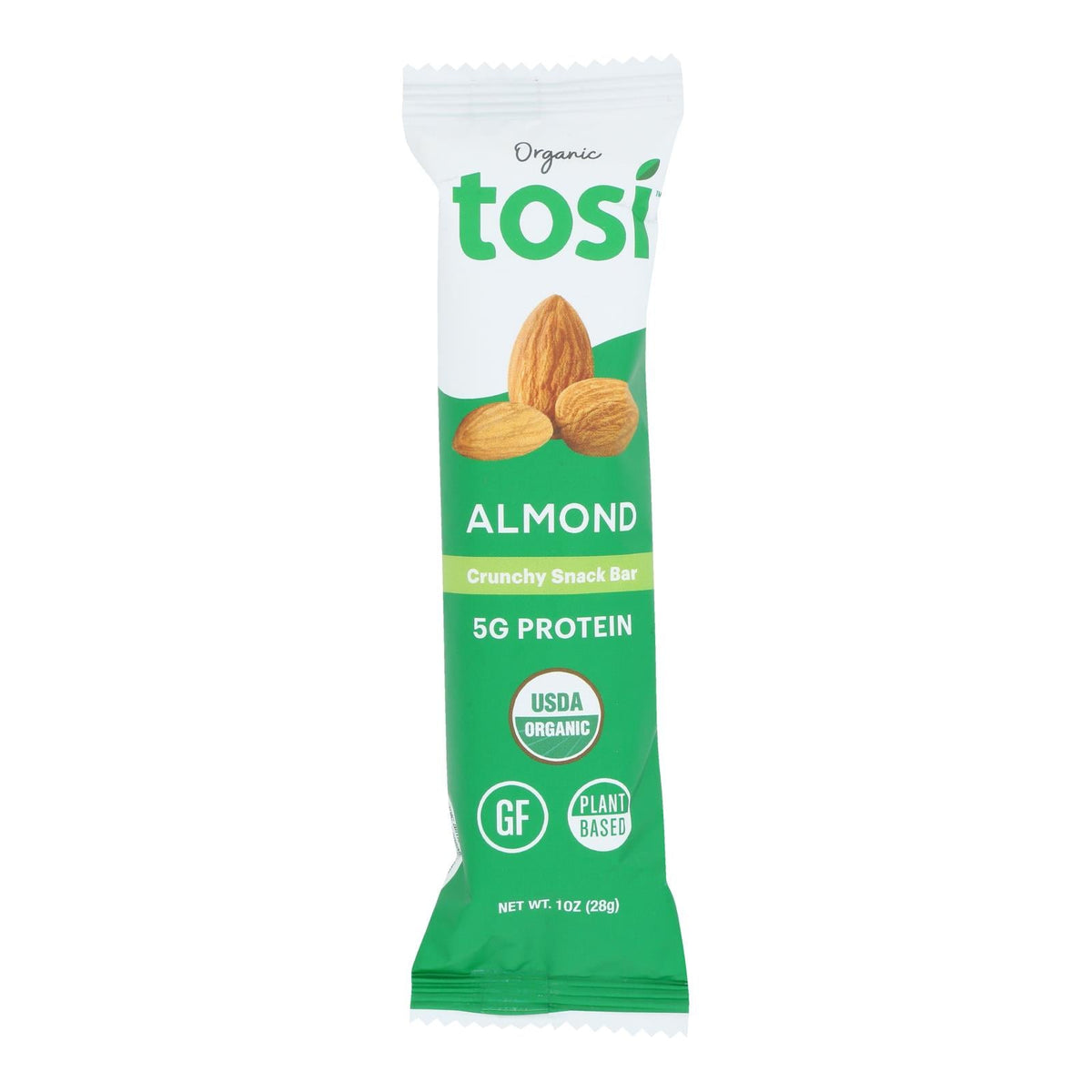 Tosi Super Bites Almond – Organic & Vegan Protein Snack (Case of 12)