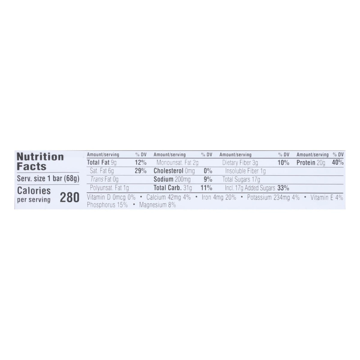 Clif Bar Builder Bar - Chocolate Mint - 2.4 Oz - Case of 12