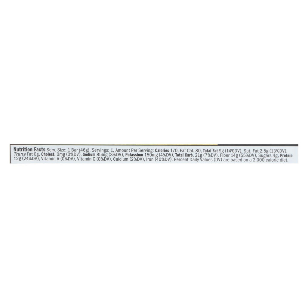 Raw Rev GLO Double Chocolate Brownie Batter Bar, 1.6 Oz - Case of 12
