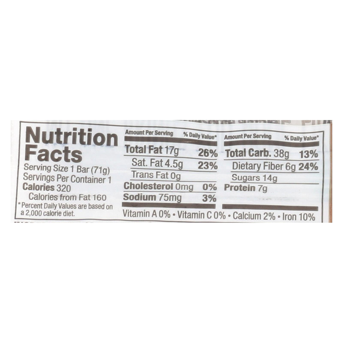 Bobo's Oat Bars - Peanut Butter Filled Chocolate Chip - 2.5 Oz, Case of 12 Bars
